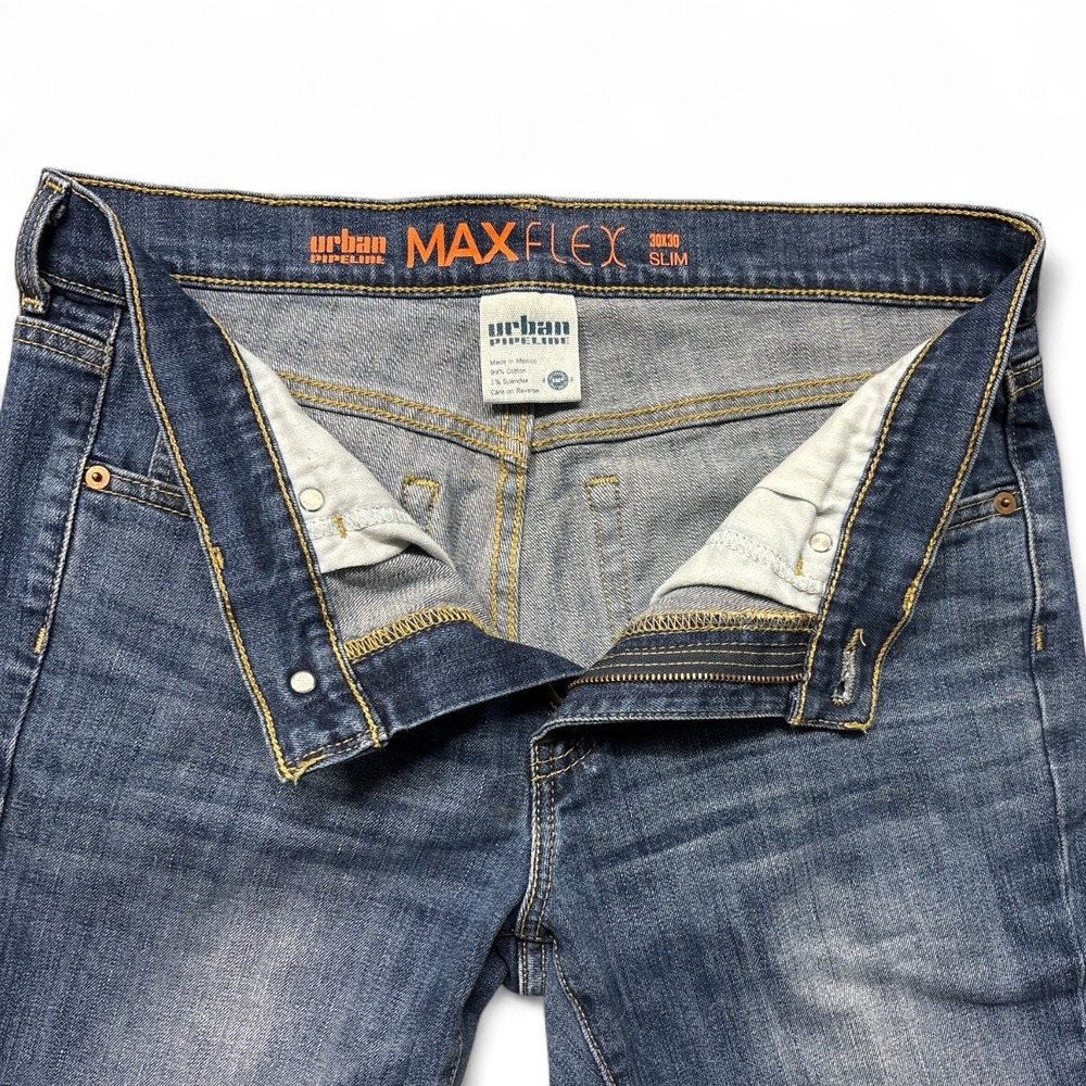 Urban Pipine Max Flex Slim Straight Jeans, Size 30x30 - Picture 6 of 7